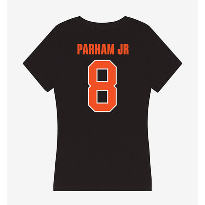 UTRGV - NCAA Men's Basketball : Ian Parham Jr - Women's V-Neck T-Shirt-1