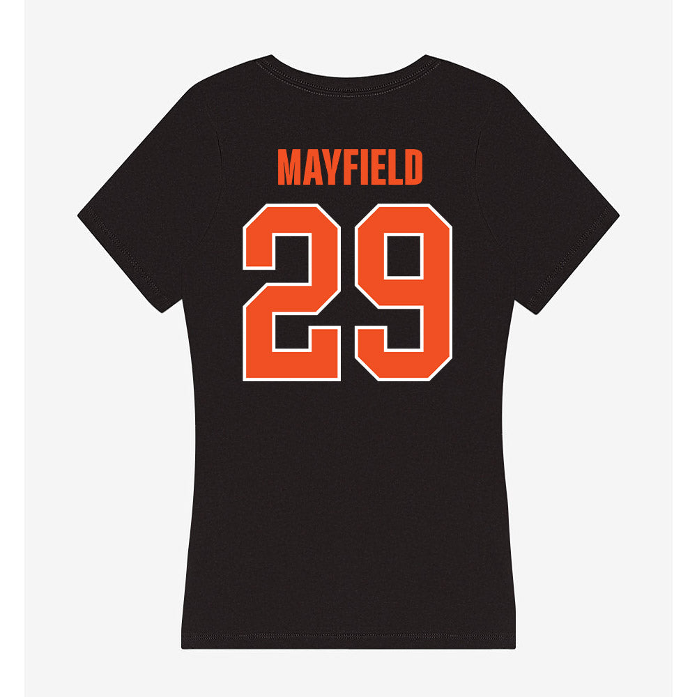 UTRGV - NCAA Women's Soccer : Libbie Mayfield - Women's V-Neck T-Shirt-1