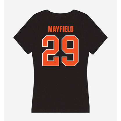 UTRGV - NCAA Women's Soccer : Libbie Mayfield - Women's V-Neck T-Shirt-1