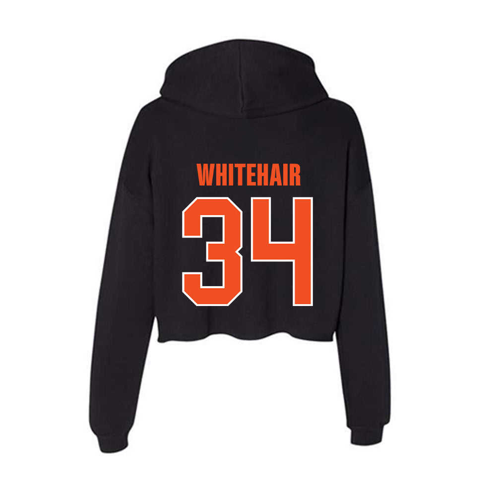 UTRGV - NCAA Women's Basketball : Rylie Whitehair - Women's Crop Fleece Hoodie-1
