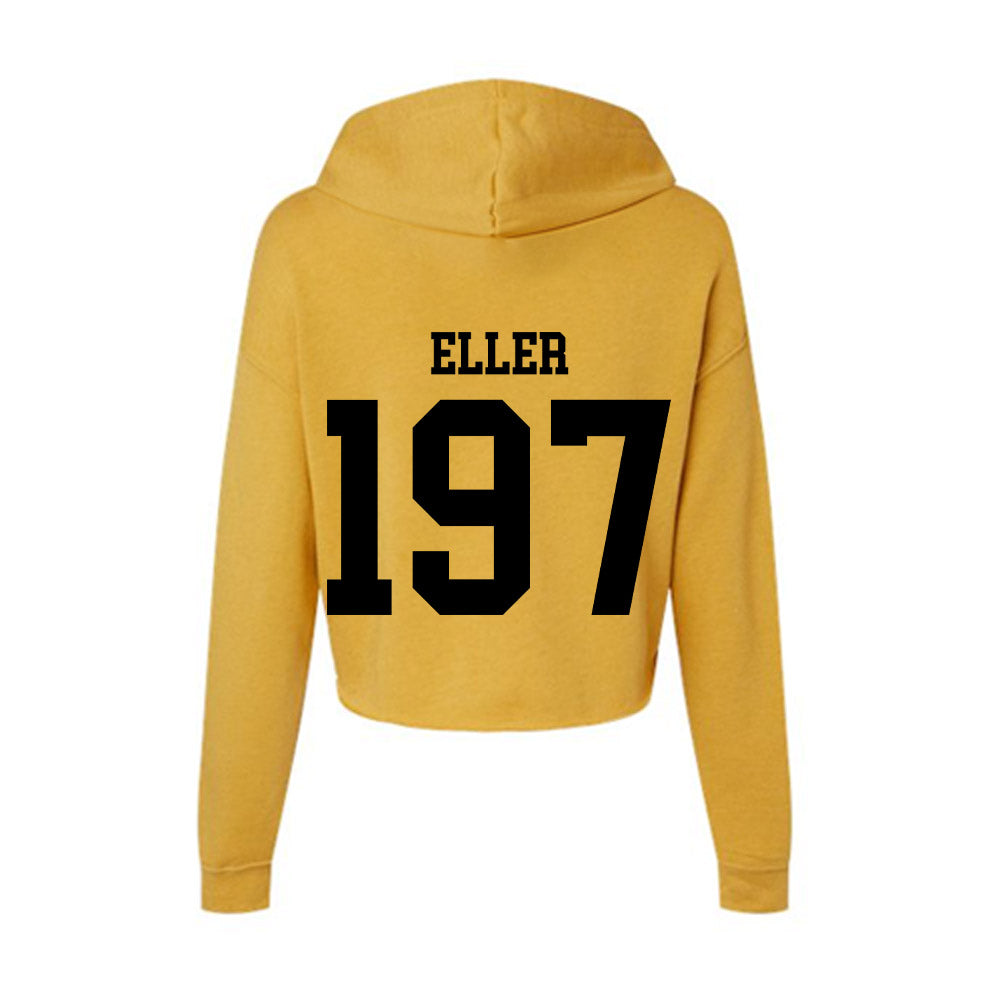 App State - NCAA Wrestling : Logan Eller - Women's Crop Fleece Hoodie-1