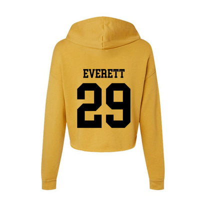 App State - NCAA Football : Carter Everett - Women's Crop Fleece Hoodie-1