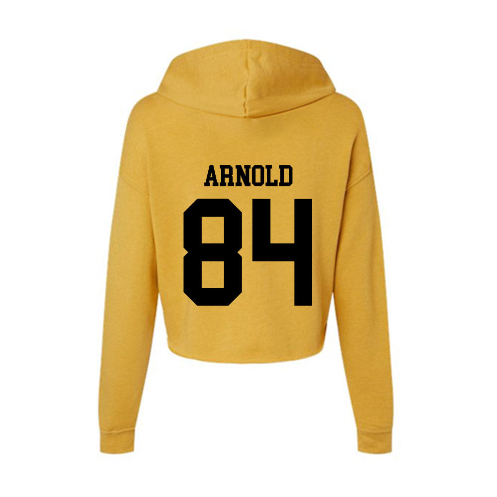 App State - NCAA Football : Sawyer Arnold - Women's Crop Fleece Hoodie-1