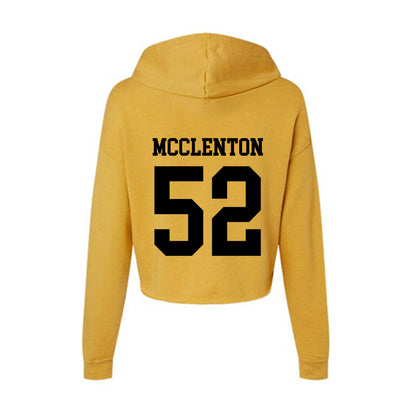App State - NCAA Football : Michael McClenton - Women's Crop Fleece Hoodie-1