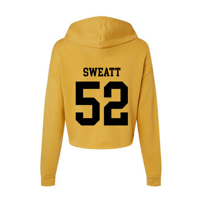 App State - NCAA Football : Cayden Sweatt - Women's Crop Fleece Hoodie-1