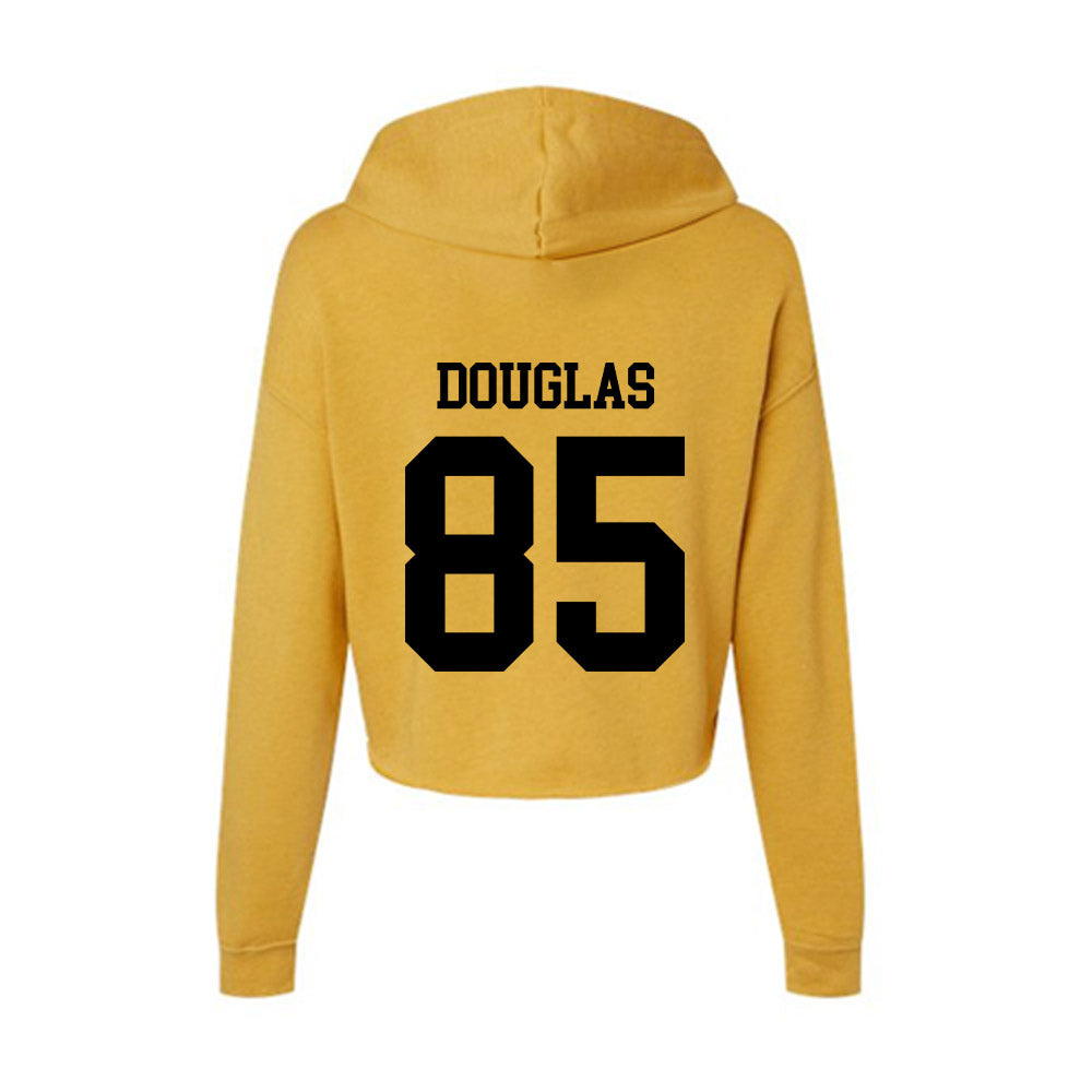 App State - NCAA Football : Luke Douglas - Women's Crop Fleece Hoodie-1