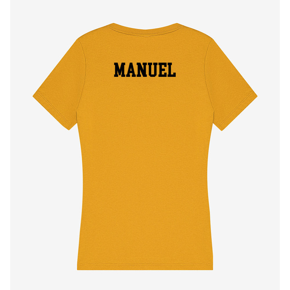 App State - NCAA Football : Devon Manuel - Women's V-Neck T-Shirt-1