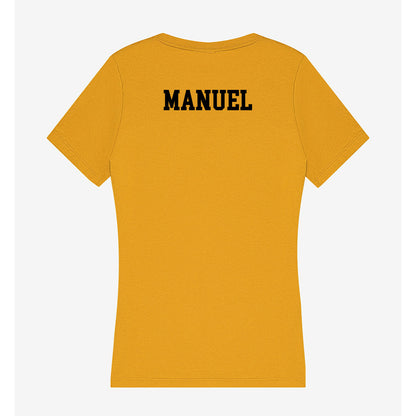 App State - NCAA Football : Devon Manuel - Women's V-Neck T-Shirt-1