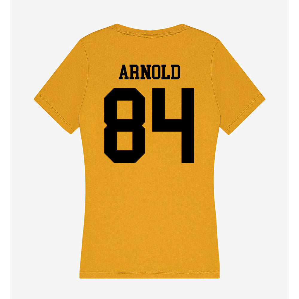 App State - NCAA Football : Sawyer Arnold - Women's V-Neck T-Shirt-1