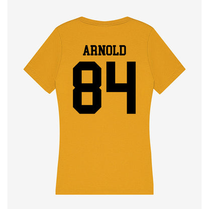 App State - NCAA Football : Sawyer Arnold - Women's V-Neck T-Shirt-1