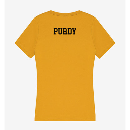 App State - NCAA Football : Kaleb Purdy - Women's V-Neck T-Shirt-1