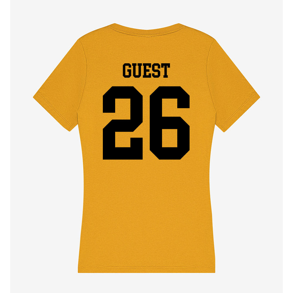 App State - NCAA Football : Max Guest - Women's V-Neck T-Shirt-1