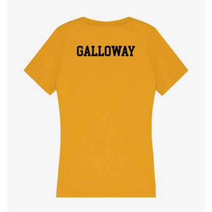App State - NCAA Football : Dillon Galloway - Women's V-Neck T-Shirt-1