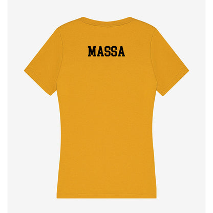 App State - NCAA Women's Cross Country : Tessa Massa - Women's V-Neck T-Shirt-1