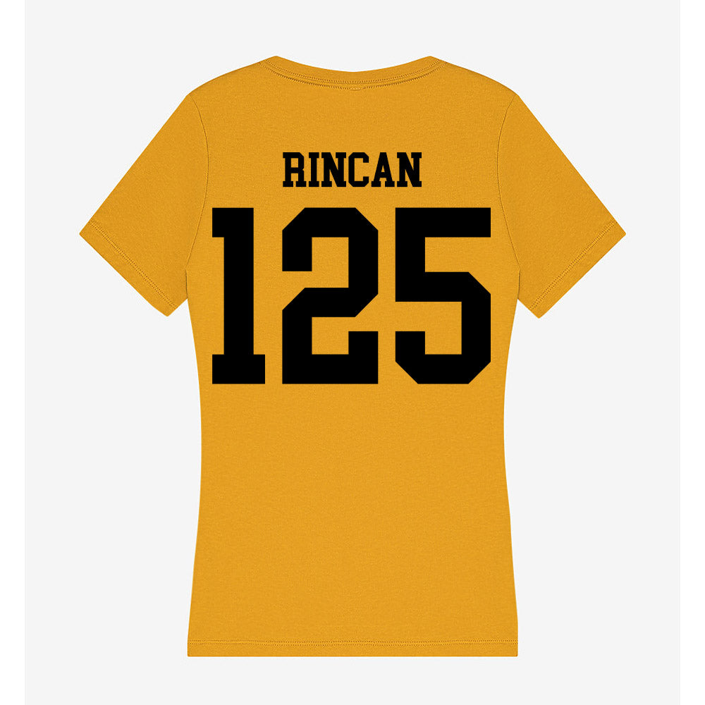 App State - NCAA Wrestling : Peter Rincan - Women's V-Neck T-Shirt-1