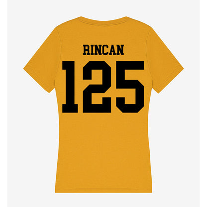 App State - NCAA Wrestling : Peter Rincan - Women's V-Neck T-Shirt-1