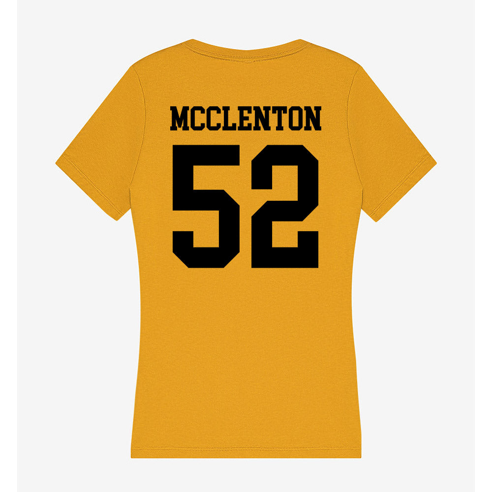 App State - NCAA Football : Michael McClenton - Women's V-Neck T-Shirt-1