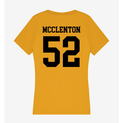 App State - NCAA Football : Michael McClenton - Women's V-Neck T-Shirt-1