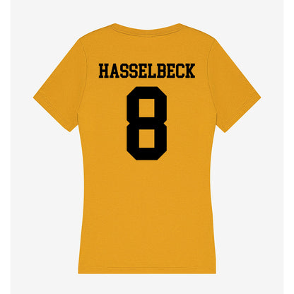 App State - NCAA Football : Henry Hasselbeck - Women's V-Neck T-Shirt-1