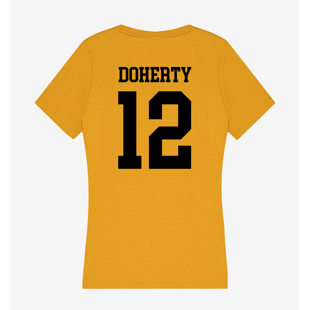 App State - NCAA Women's Volleyball : Brooke Doherty - Women's V-Neck T-Shirt-1