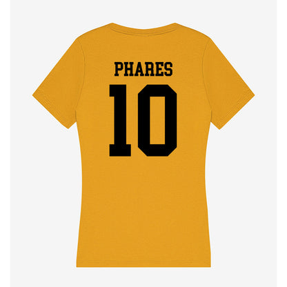 App State - NCAA Football : Colton Phares - Women's V-Neck T-Shirt-1