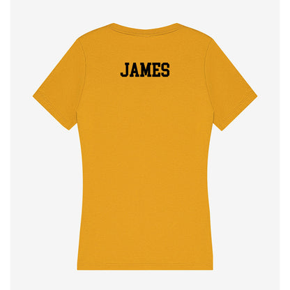 App State - NCAA Football : Dazmin James - Women's V-Neck T-Shirt-1