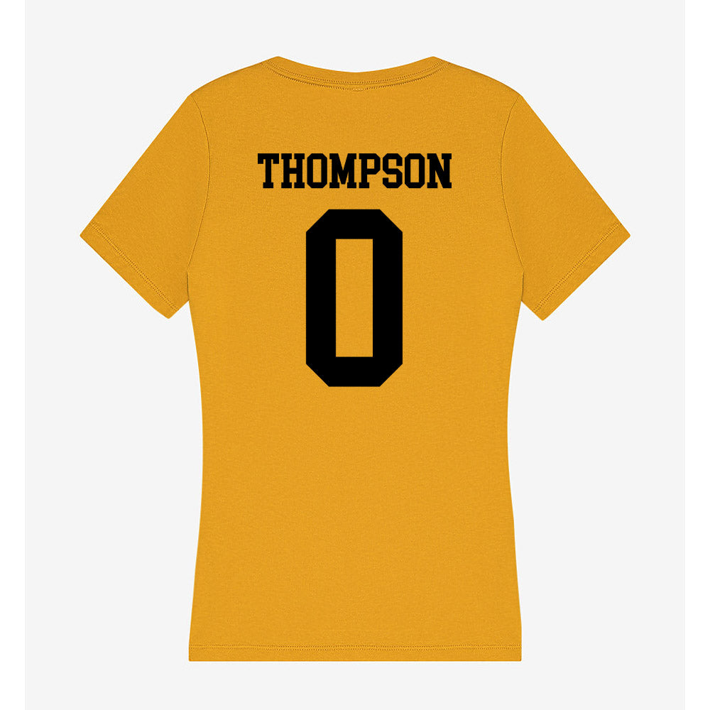 App State - NCAA Women's Volleyball : Charlotte Thompson - Women's V-Neck T-Shirt-1