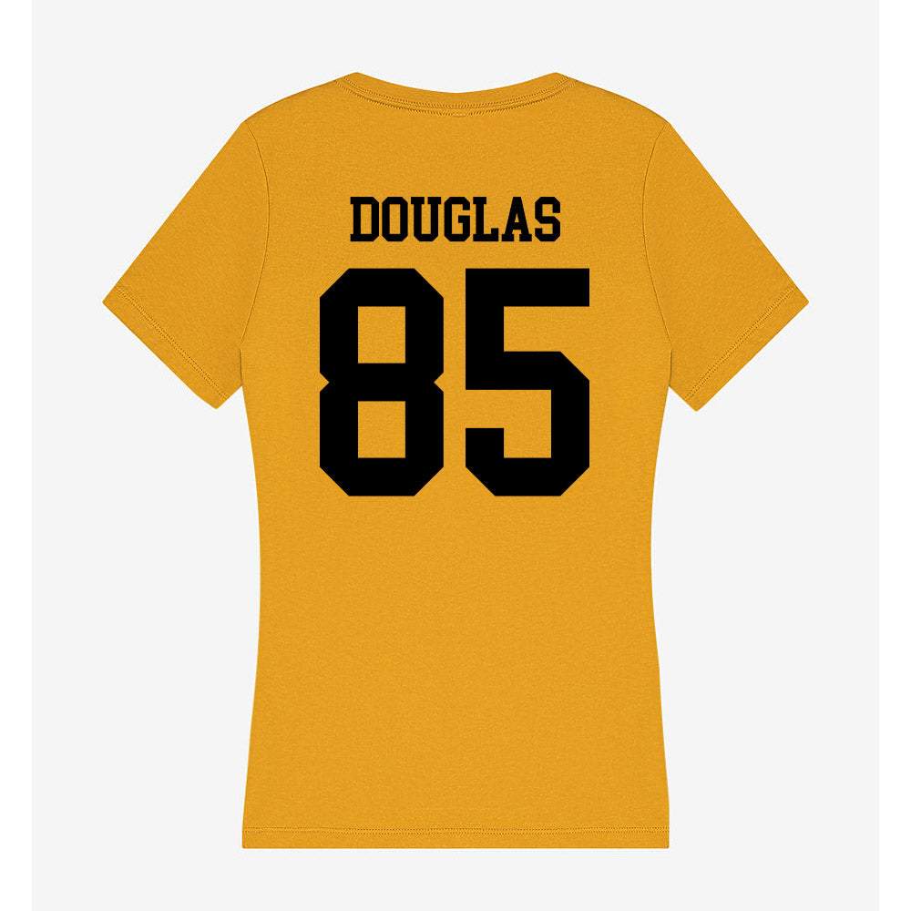 App State - NCAA Football : Luke Douglas - Women's V-Neck T-Shirt-1