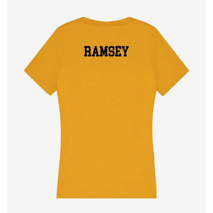 App State - NCAA Football : Trent Ramsey - Women's V-Neck T-Shirt-1