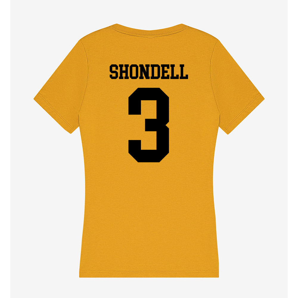 App State - NCAA Women's Volleyball : Lexi Shondell - Women's V-Neck T-Shirt-1