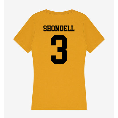 App State - NCAA Women's Volleyball : Lexi Shondell - Women's V-Neck T-Shirt-1