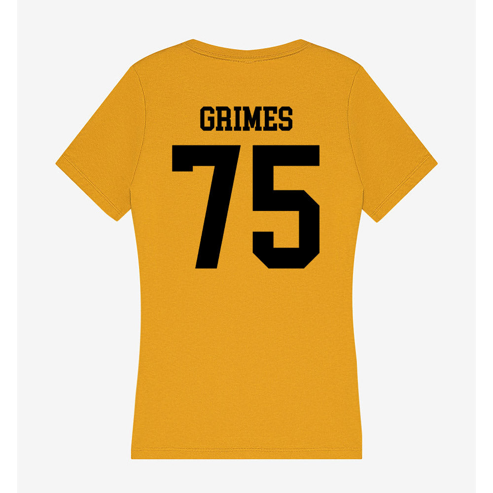 App State - NCAA Football : Greydon Grimes - Women's V-Neck T-Shirt-1