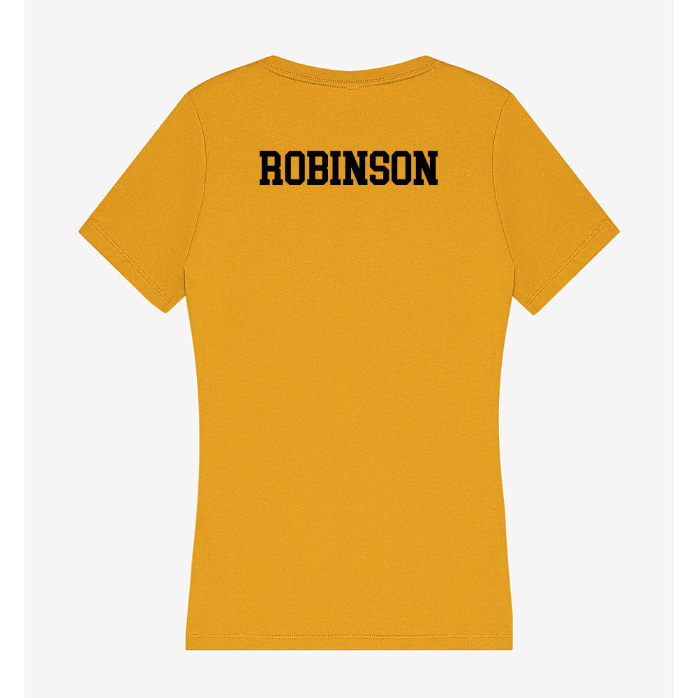 App State - NCAA Football : Ahmad Robinson - Women's V-Neck T-Shirt-1