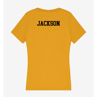 App State - NCAA Women's Cross Country : Josie Jackson - Women's V-Neck T-Shirt-1