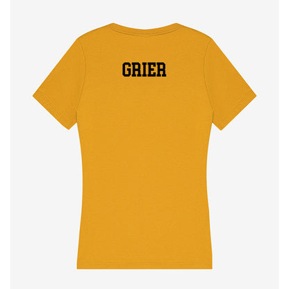 App State - NCAA Football : Jackson Grier - Women's V-Neck T-Shirt-1