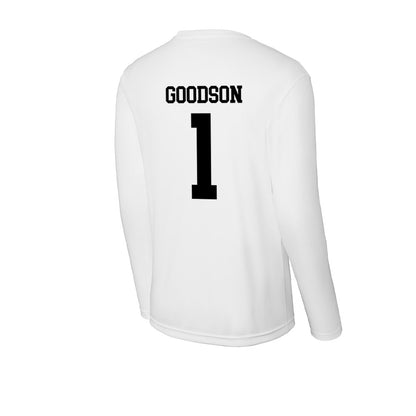 App State - NCAA Women's Volleyball : Eva Goodson - Activewear Long Sleeve T-Shirt-1