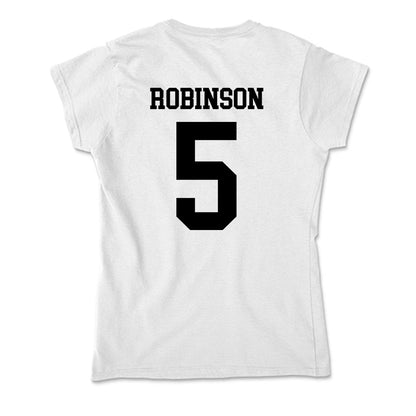 App State - NCAA Softball : Tavia Robinson - Soft Style Women’s T-Shirt-1