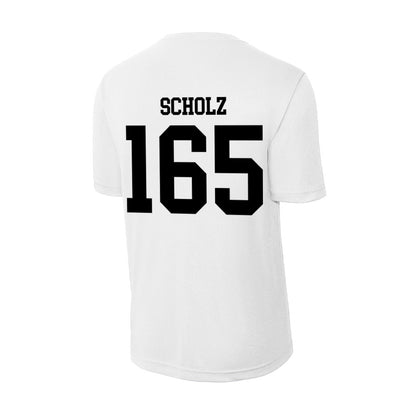 App State - NCAA Wrestling : Luke Scholz - Activewear T-Shirt-1