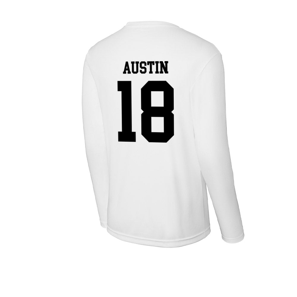 App State - NCAA Football : Kamauri Austin - Activewear Long Sleeve T-Shirt-1