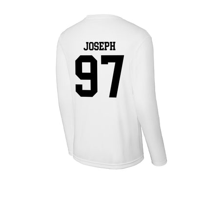 App State - NCAA Football : Xavier Joseph - Activewear Long Sleeve T-Shirt-1