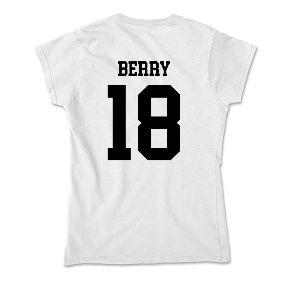 App State - NCAA Football : Syncere Berry - Soft Style Women’s T-Shirt-1