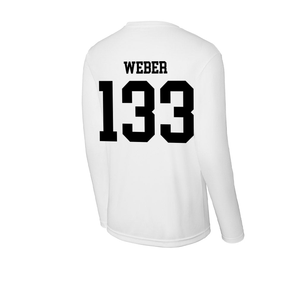 App State - NCAA Wrestling : Dalton Weber - Activewear Long Sleeve T-Shirt-1