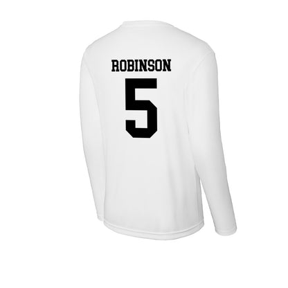 App State - NCAA Softball : Tavia Robinson - Activewear Long Sleeve T-Shirt-1