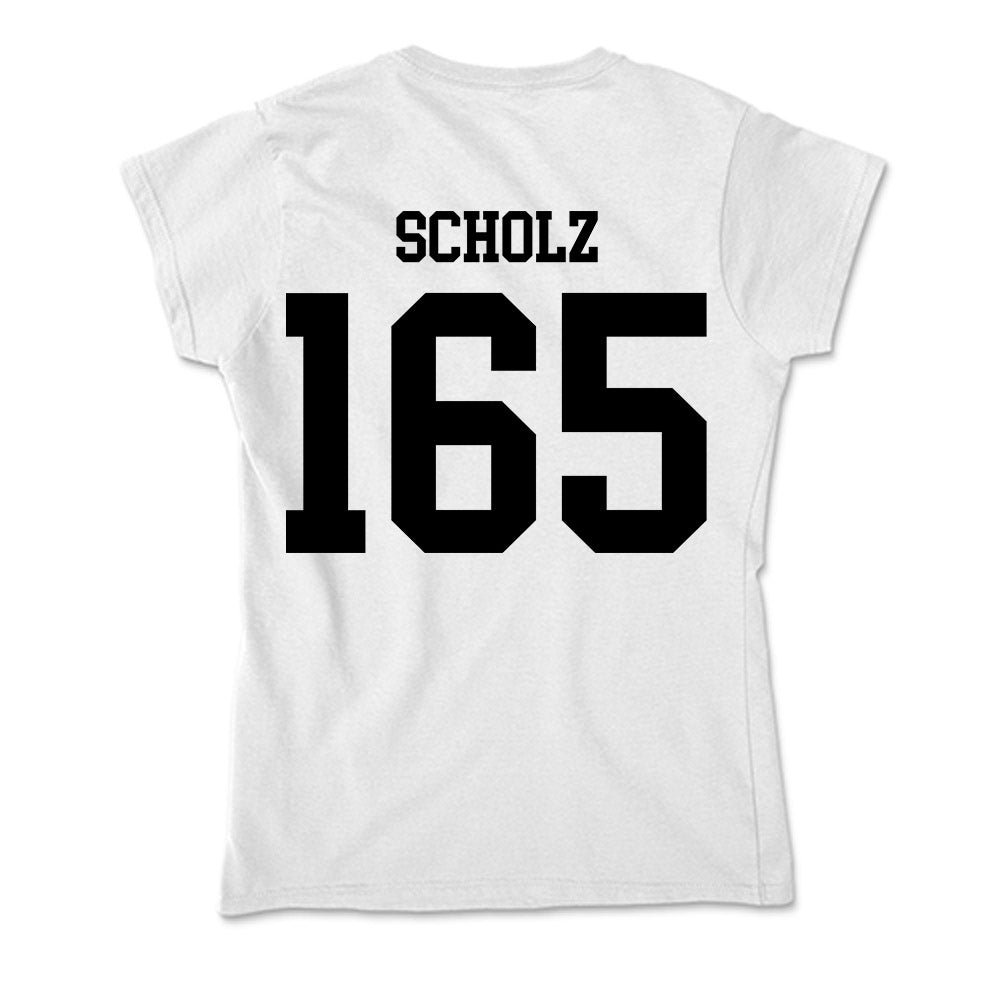 App State - NCAA Wrestling : Luke Scholz - Soft Style Women’s T-Shirt-1