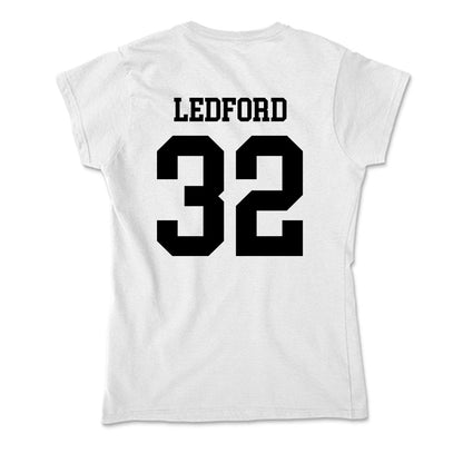 App State - NCAA Men's Basketball : Luke Ledford - Soft Style Women’s T-Shirt-1