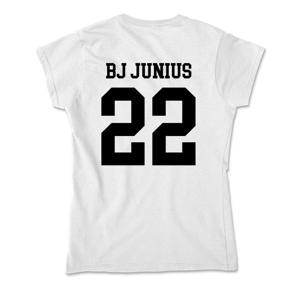 App State - NCAA Football : Bryant "BJ" Junius - Soft Style Women’s T-Shirt-1
