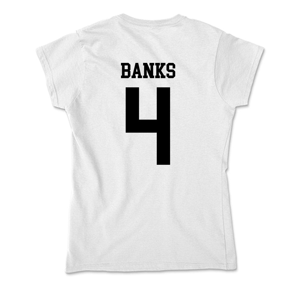 App State - NCAA Men's Basketball : Eren Banks - Soft Style Women’s T-Shirt-1