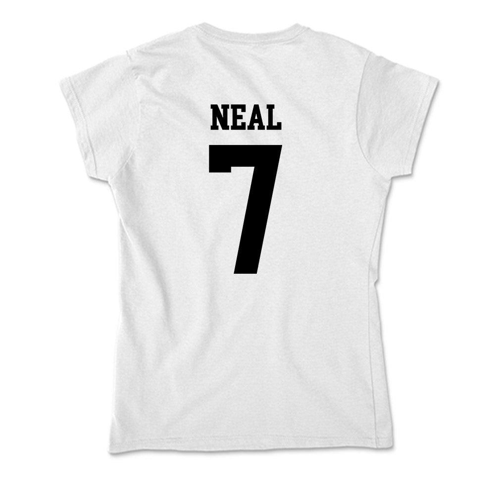 App State - NCAA Men's Basketball : Ted Neal - Soft Style Women’s T-Shirt-1