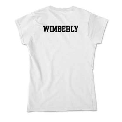 App State - NCAA Women's Track & Field : Ashlynn Wimberly - Soft Style Women’s T-Shirt-1