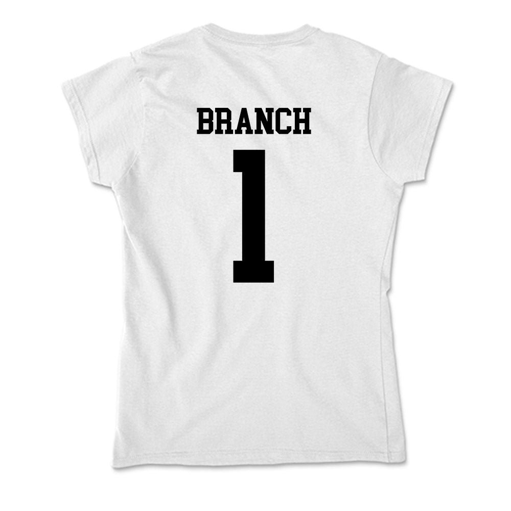 App State - NCAA Football : Nate Branch - Soft Style Women’s T-Shirt-1